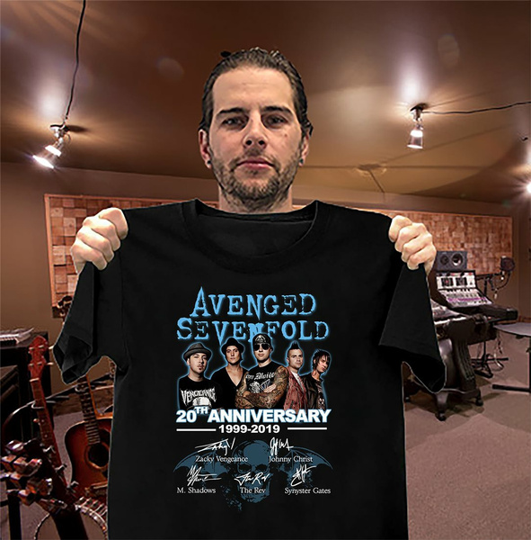 Modsætte sig Detektiv kolbøtte Avenged Sevenfold 20th Anniversary T SHIRT（S-5XL) | Wish