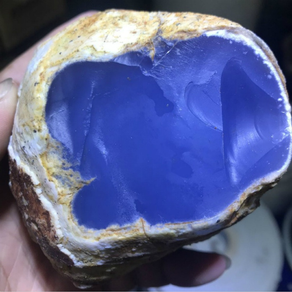 Pure Natural Turkish Blue Jade Marrow 