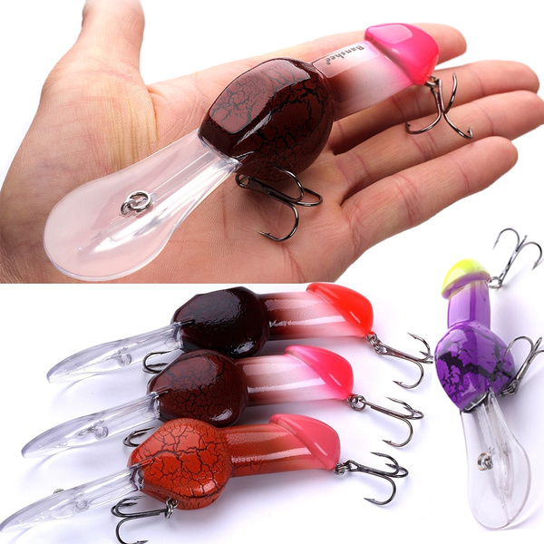 1pc JJ Fishing Lure 85mm 27g Big Deep Diving Dick Rattle Minnow Crankbait Fishing  Lure Hard Artificial Bait