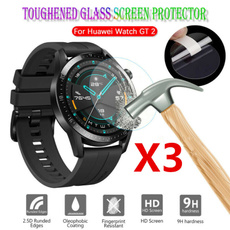 Screen Protectors, watchscreen, huaweiwatchgt2gla, Glass