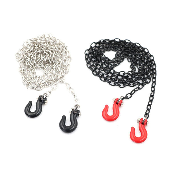Details about   1/10 RC Trailer Hook Tow Chain Tow For RC Axial SCX10 Tamiya Crawler Car Part BW