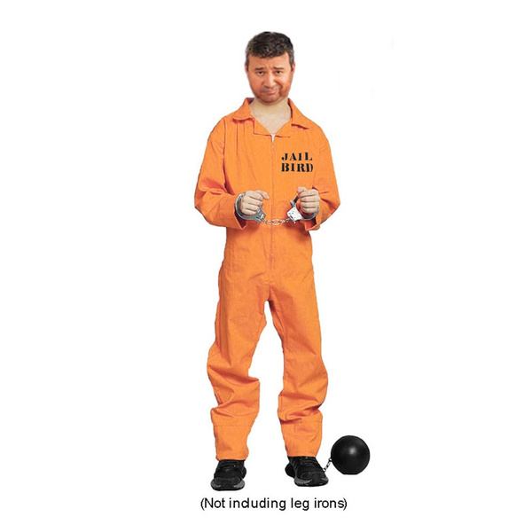 Prisoner Jumpsuit Prison Boiler Suit 