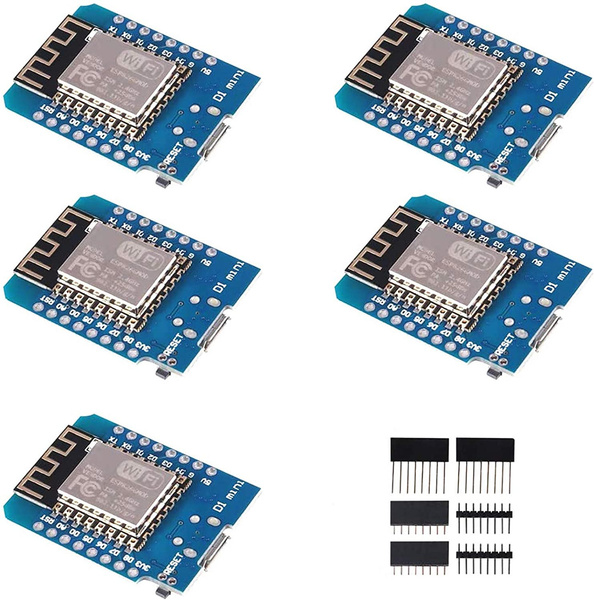 5pcs ESP8266 ESP-12 ESP-12F NodeMcu Mini D1 Module WeMos Lua 4M Bytes ... image.
