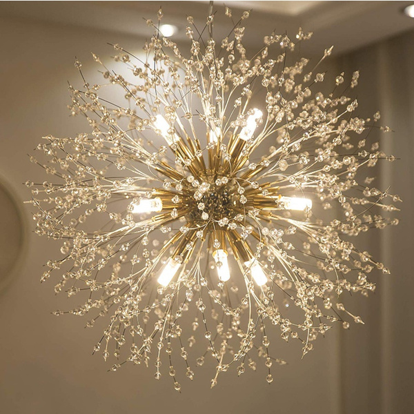 Vintage Hanging Lamp Loft Chandeliers Led Modern Crystal Firework Pendant Lighting Ceiling Light Fixtures For Resturant Foyer Without Bulb Wish - Pendant Chandelier Ceiling Light Vintage Hanging Lamp Loft Chandeliers Led Modern Crystal Firework Pendant Lighting Ceiling Light Fixtures For Resturant Foyer Without Bulb Wish - Pendant Chandelier Ceiling Light