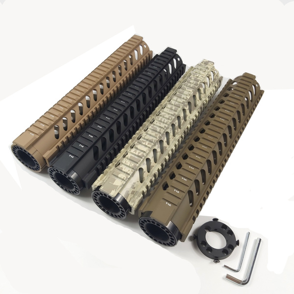 easy to install quad rail free float handguard for sale