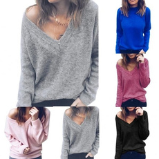 blouse, knittedblouse, Fashion, Tops & Blouses