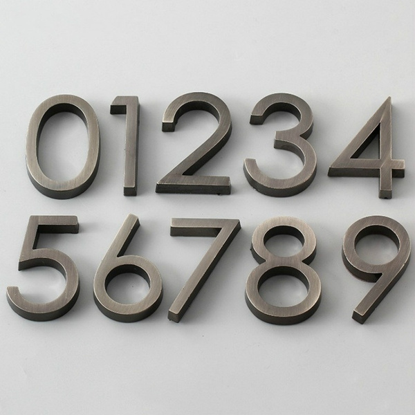 House Number Letter 3d Hotel Home Door, Outdoor House Numbers