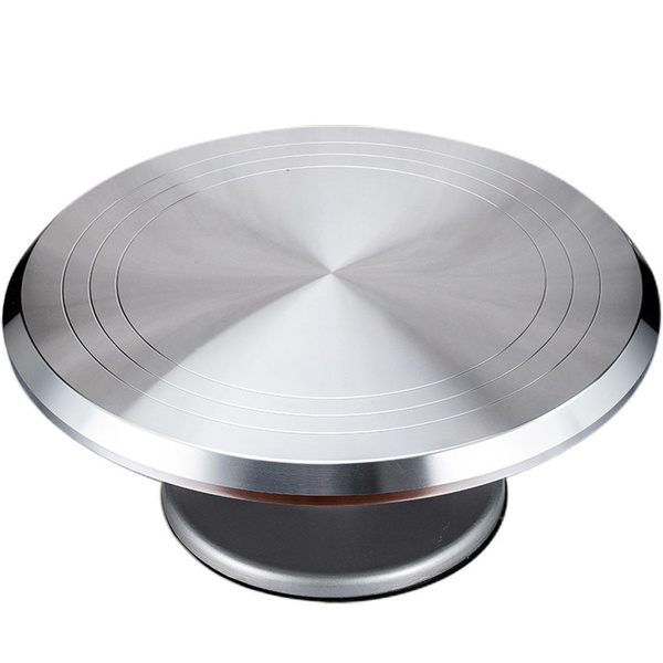12 Inches Aluminum Rotating Turntable Pastry Baking Tool Cake