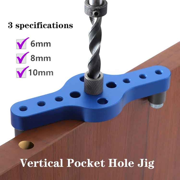 Vertical pocket on sale hole jig