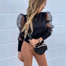 blouse, Fashion, long sleeve blouse, Sexy Top