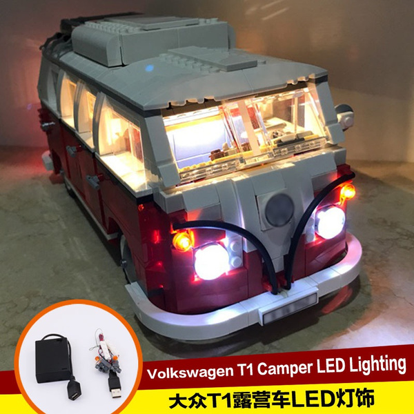 Compatible With Lego 102 Volkswagen T1 Camping Car Led Lighting Diy Building Blocks Luminous Parts Wish Compatible With Lego 102 Volkswagen T1 Camping Car Led Lighting Diy Building Blocks Luminous Parts Wish