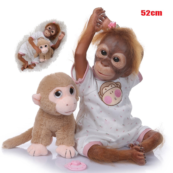 Lifelike monkey sale doll