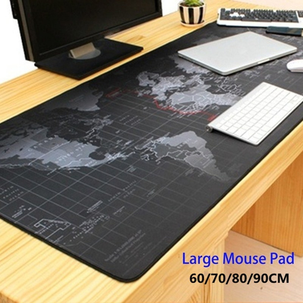 60 70 80 90cm Gaming Mouse Pad Large Mouse Pad Gamer Big Mouse Mat Computer Mouse Pad World Map Mouse Pad Wish