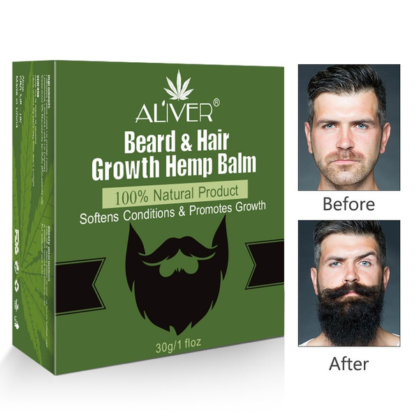 30g 1floz Men Organic Beard Hair Growth Plant hemp Oil Balm Moustache  Repair Wax Styling Moisturizing Smoothing Nutrition Conditioner ZIN | Wish