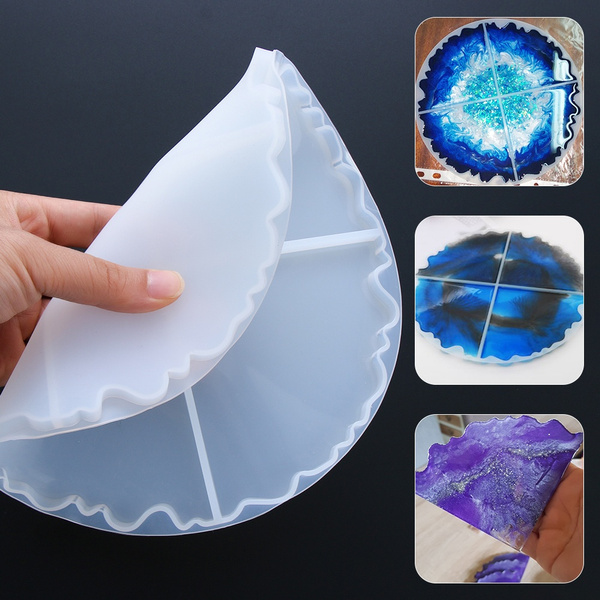 DIY Craft Irregular Epoxy Crystal Jewelry Making Resin Molds