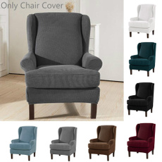 chaircover, wingback, stretch, armchair