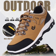 Men's Hiking Shoes Outdoor Anti-slip Boots Hiker Leather Waterproof Lightweight Outdoor Backpacking Trekking Shoes