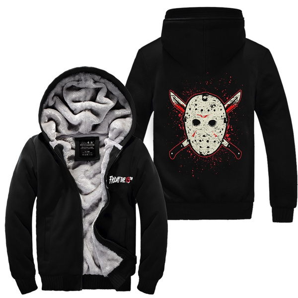 Jason voorhees zip 2025 up hoodie