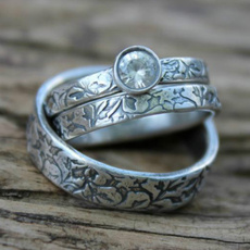 Couple Rings, Antique, DIAMOND, Jewelry