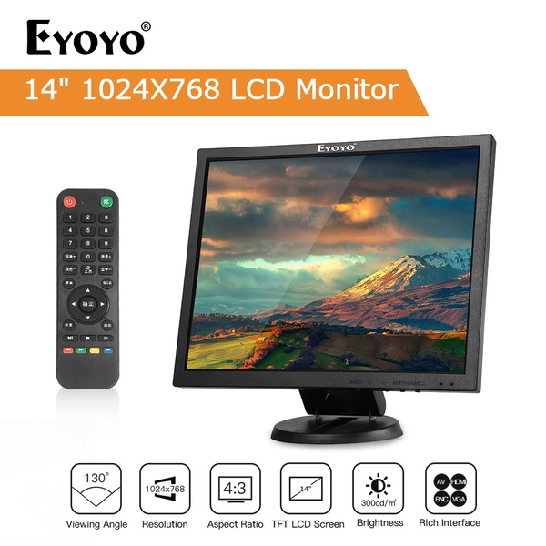 EYOYO 14 Inch 1024x768 LCD TFT HDMI 