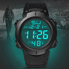 1 Pc Male and Female Outdoor Large-screen Sport Electronic Watch