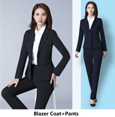 Plus Size, women pants suit, Office, pants