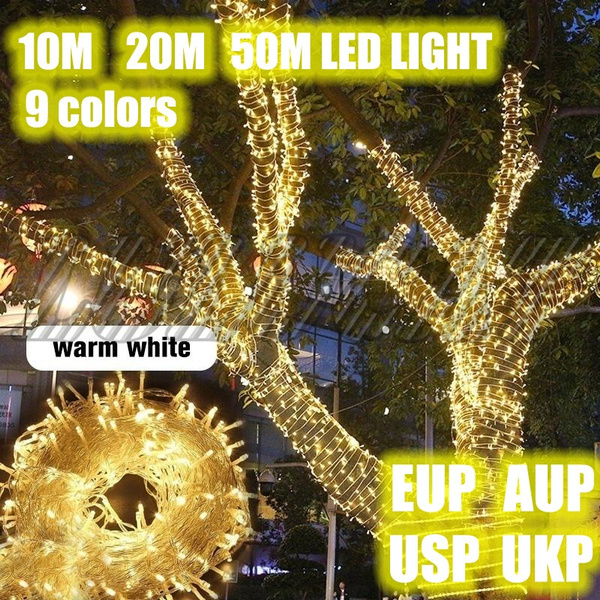 100/200/300 LED Christmas Tree Fairy String Party Lights Lamp Xmas Waterpr SALE 