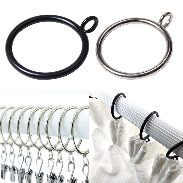 Metal Hanging Curtain Rings Tools, How To Attach Curtain Rings