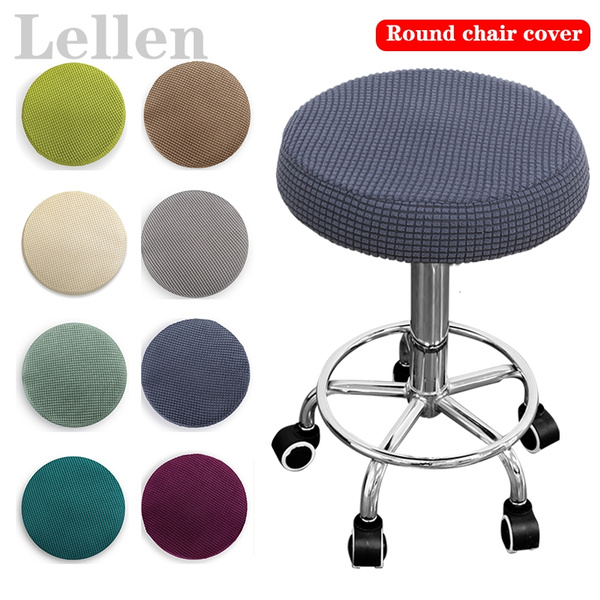 Bar Stool Cover Seat Slipcover, Bar Stool Chair Covers Round