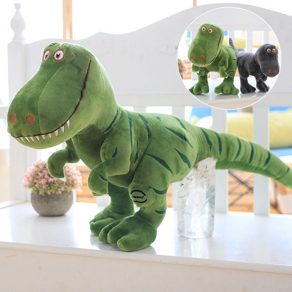 Soft Plush T-Rex Tyrannosaurus Dinosaur Doll Bed Time Stuffed Animal Toy 