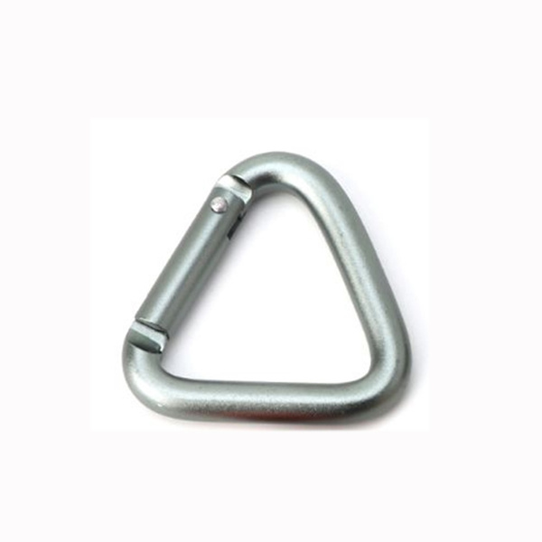 Triangle Carabiner Outdoor Camping Hiking Keychain Kettle Buckle Snap Clip RHBJ 