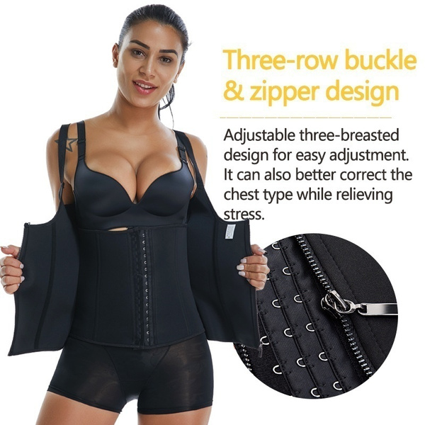 Women Slimming Body Shaper Shapewear Male Fat Burning Vest Modeling  Underwear Waist Trainer Top Muscle Shirt