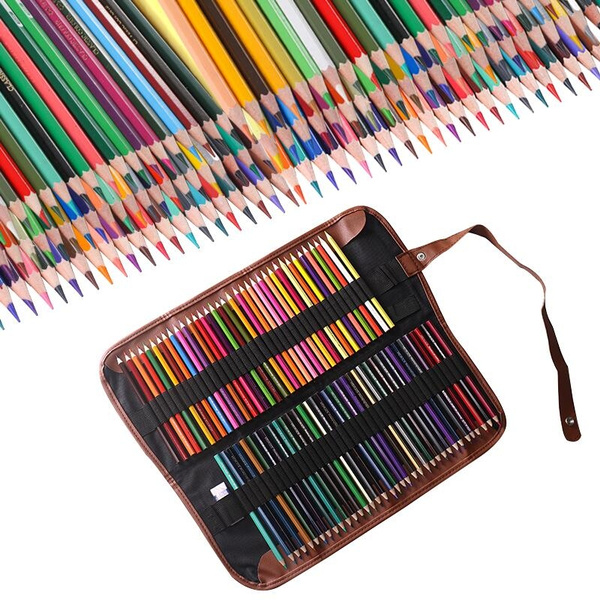 24 PC Unique Colors Artist Colored Pencils Drawing Coloring Art Set Sketching