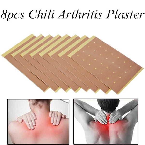 8pcs Chili Plaster Leg Health Tool Relaxing Massage Antiinflammatory
