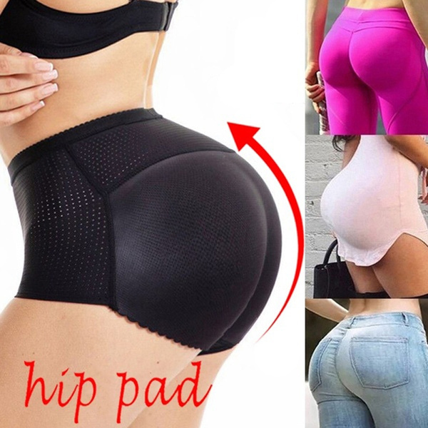 Women Hip Enhancer Butt Lift Body Shaper Boyshort Panty Booty Lifter Tummy  Control Underwear Panties