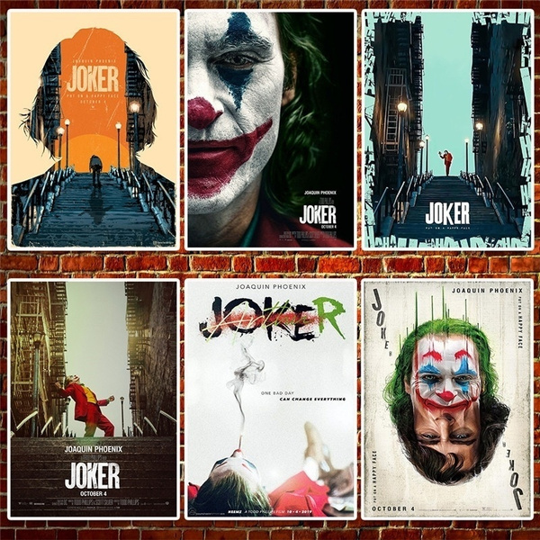 Details about   Y-307 Joker DC Movie Put On A Happy Face Art Silk Poster 40 24x36 