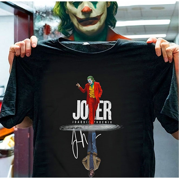 Joker Reflection Phoenix Best Gift for Friends Black Tshirt Wish