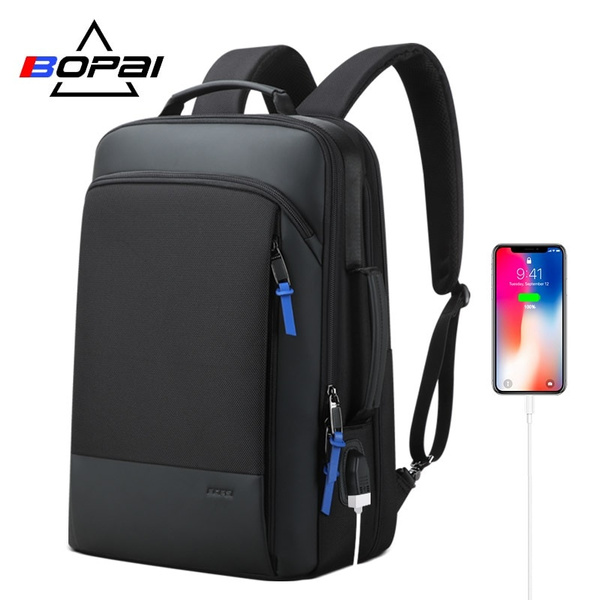 New BOPAI Mochila Para Hombres, Mochila De Viaje De Fin De Semana  Expandible, Mochila Repelente Al Agua Para Ordenador Portátil, Mochila Para  Ordenador Portátil, Mochila Para Hombre | Wish
