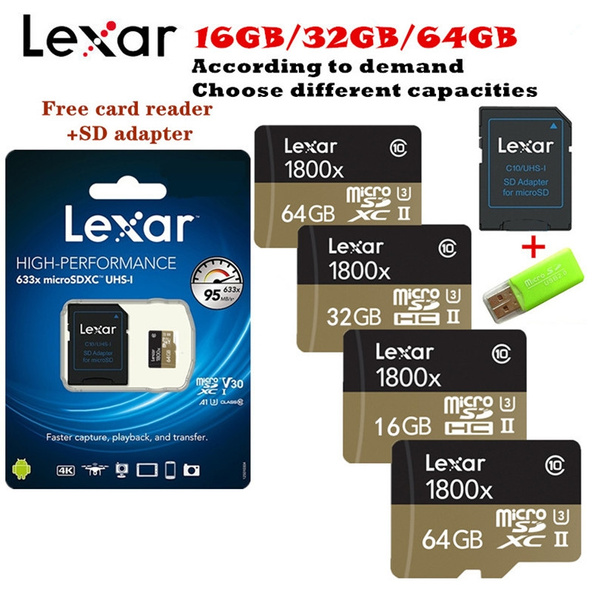 LEXAR CARTE SD UHS-II (1800X) Lexar