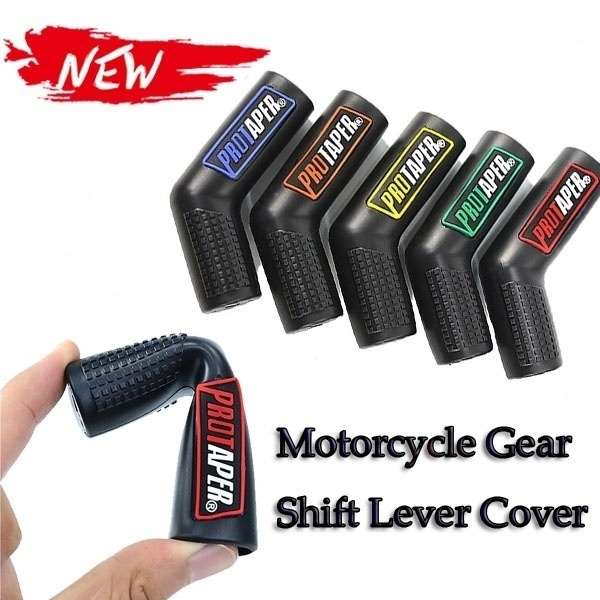 Motorcycle Shifter Shoe Protector Gas Rubber Shift Lever Gear Cover  Motorbike Parts Universal Lever Protection Moto Accessories