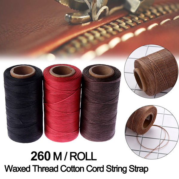 diy waxed thread