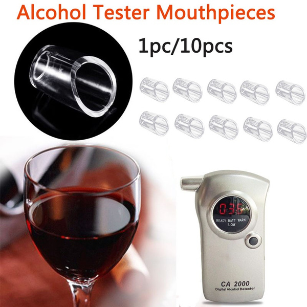 Keychain alcohol tester