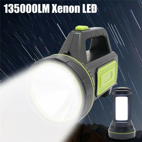 135000LM Xenon LED Rechargeable Work Light Torch Candle Spotlight Hand Lamp New