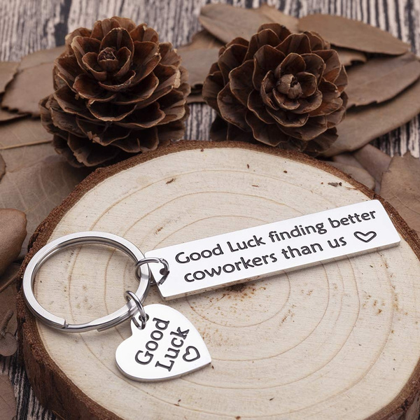 DEGASKEN Gifts for Neighbor Moving Away Goodbye Leaving, Chance Made Us  Neighbors Friend Gifts Ideas Keychain 