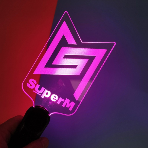 SuperM Light Stick Hand-held Lightstick From Debut Showcase K-POP