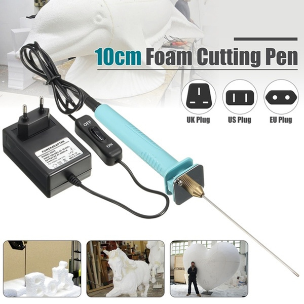 Foam Electric Styrofoam Cutter Cutting Pen 10cm Hot Wire Tool Machine Adaptor 5