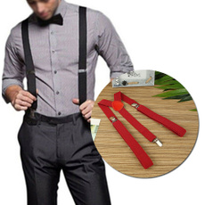 suspenders, neutralsuspender, Elastic, leathersuspender