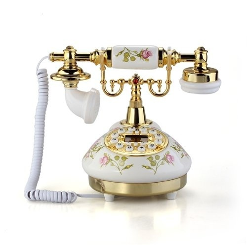 Vintage Retro Cream Telephone 