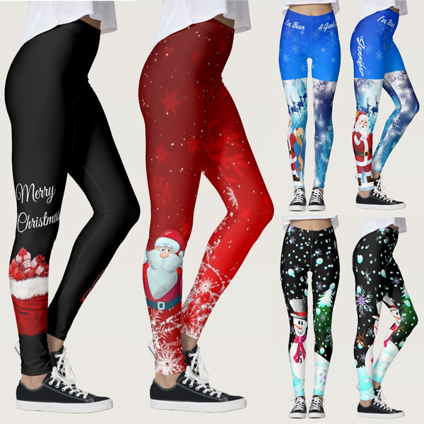 IEFIEL Femme Noël Leggings Slim Collants Déguisement Lutin Elf Extensible  Pantalon Long Stretch Legging de Sport Fête Carnaval S-XL Type B -  Cdiscount Prêt-à-Porter