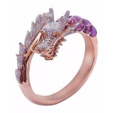 DIAMOND, dragonring, Chinese, Engagement Ring
